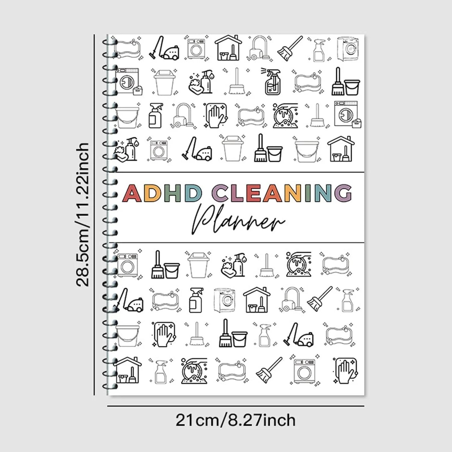 📚ADHD Cleaning Planner Bundle