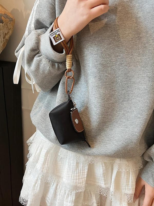 Mini Wallet for Women – Compact Coin Purse with Detachable Wrist Strap | Lightweight, Stylish & Perfect Christmas Gift