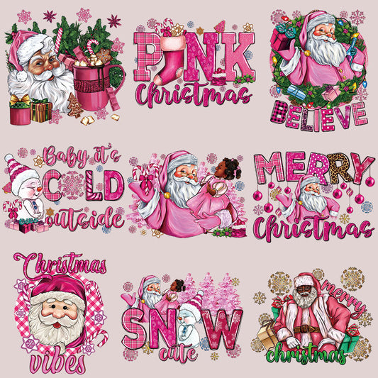 Christmas Mystery DTF Transfer Bundle – Ready-to-Press Festive Designs for T-Shirts, Totes & DIY Gifts