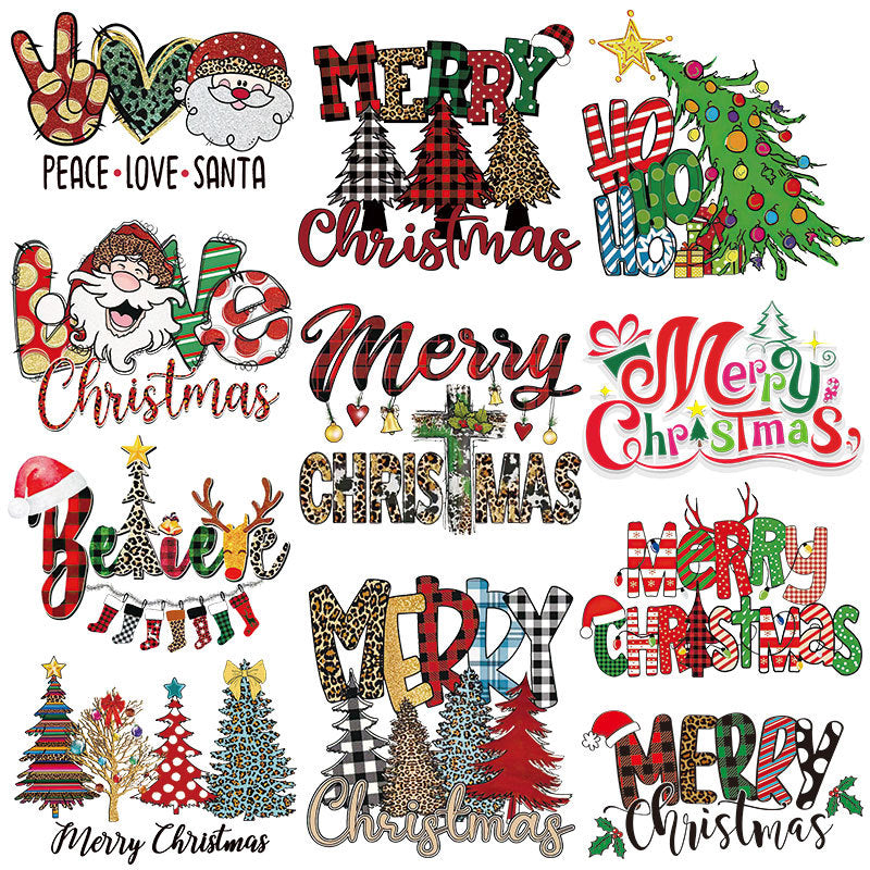 Christmas Mystery DTF Transfer Bundle – Ready-to-Press Festive Designs for T-Shirts, Totes & DIY Gifts