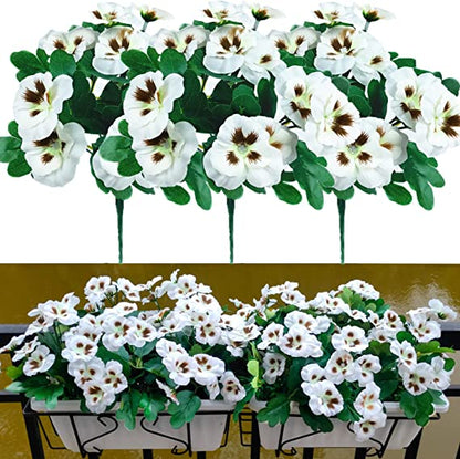 🌸Last Day 49% OFF-Outdoor Artificial Pansy Flowers💐