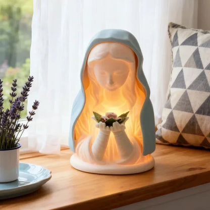 Virgin Mary Prayer Night Light