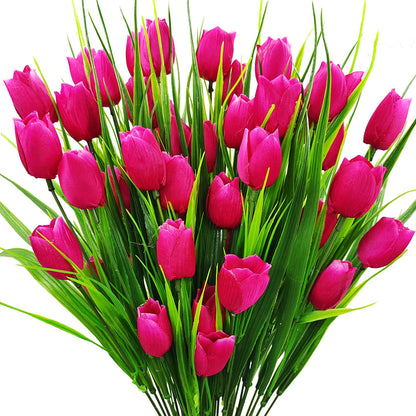 Last Day 49% OFF-Outdoor Artificial Tulips Flowers💐