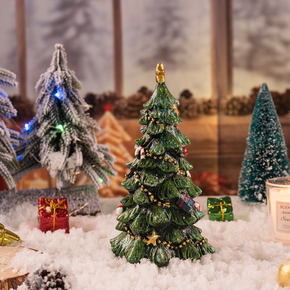 🔥Christmas Sale 49% OFF-Resin Christmas Trees Decorations