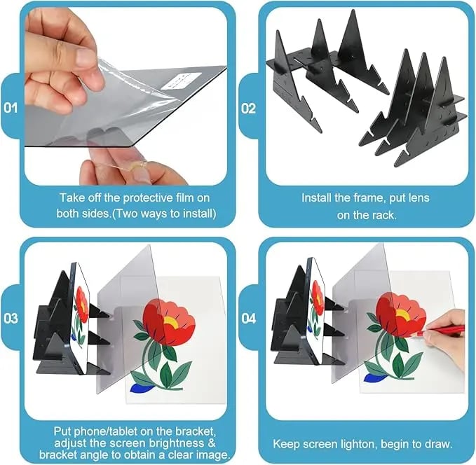Optical Tracing Drawing Board