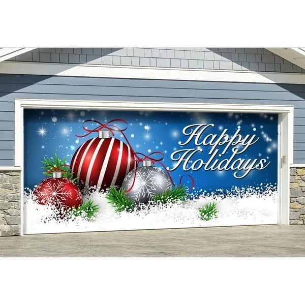 Christmas Garage Door Decoration