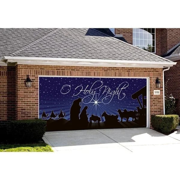 Christmas Garage Door Decoration