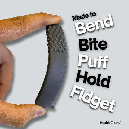 Essential Oil Breathing Stick Silicone Breathable Chewable Stick