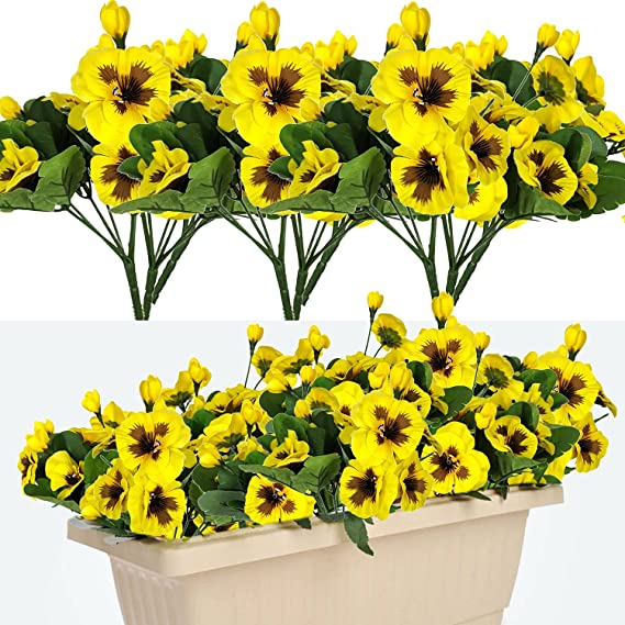 🌸Last Day 49% OFF-Outdoor Artificial Pansy Flowers💐