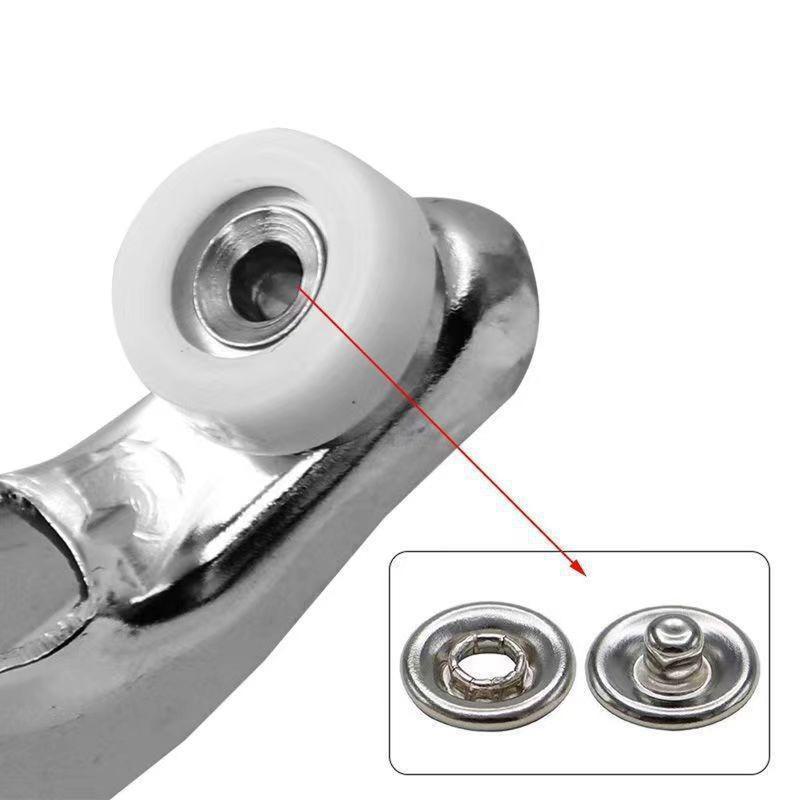 100pcs Snap Button & Pliers Tool Kit – Easy Fix for Clothes & DIY Projects