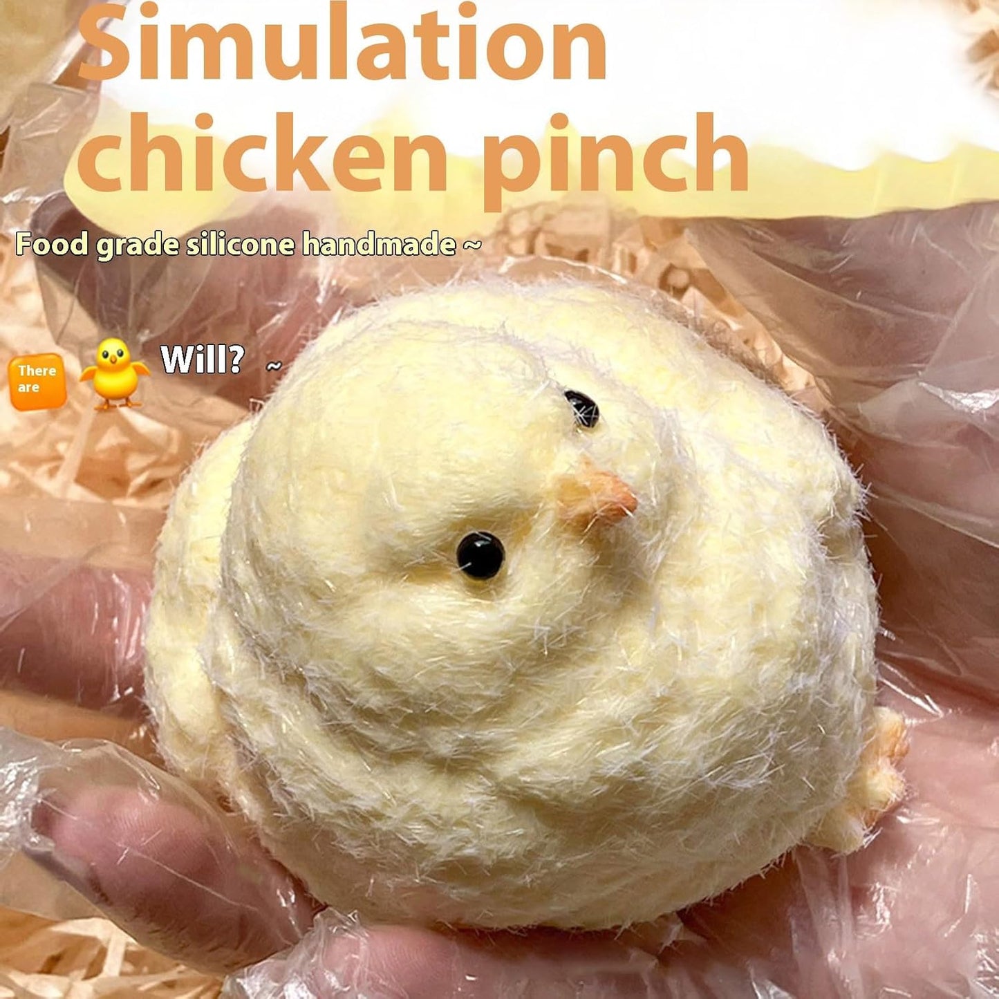 Squishy Chicken for Release Pressure Toys