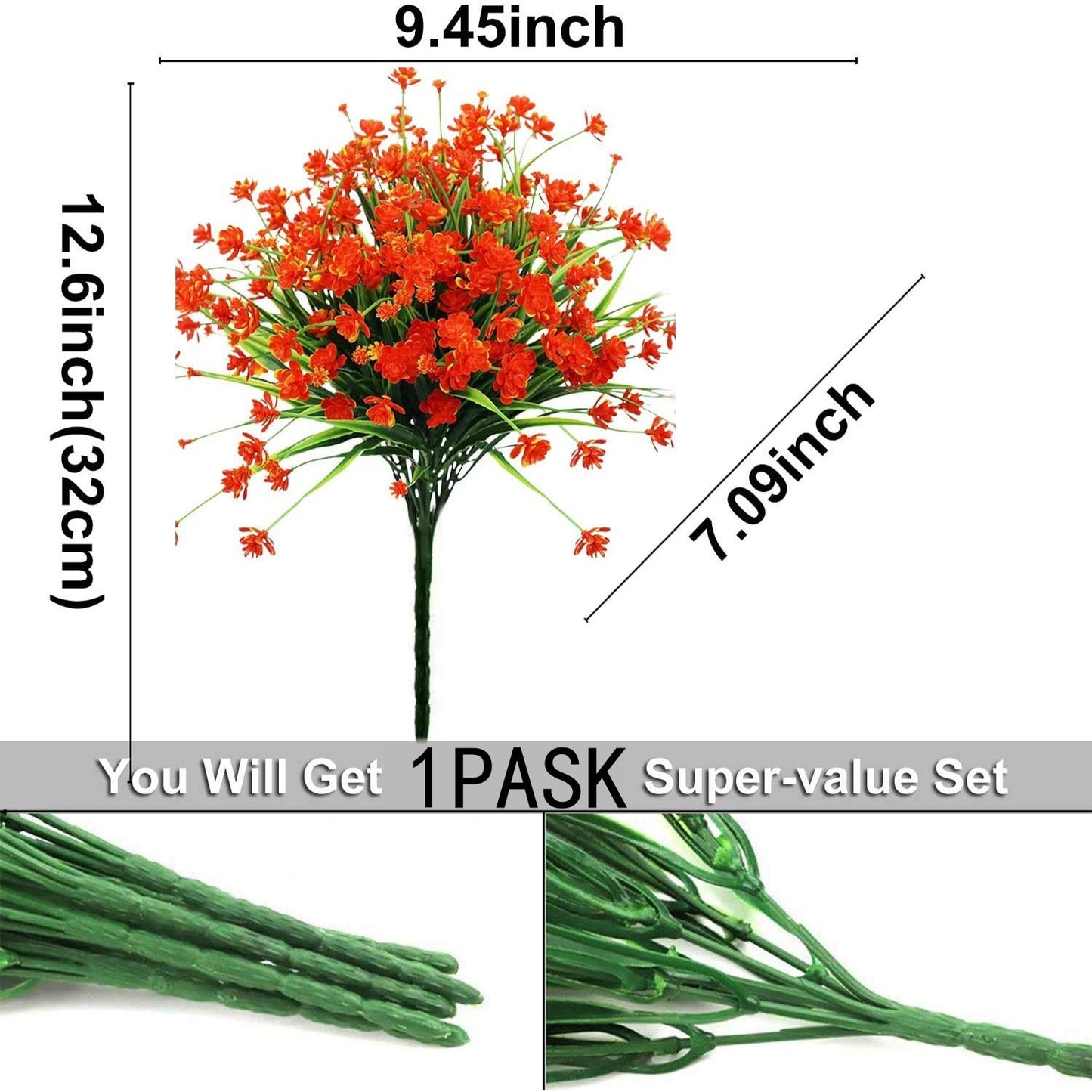 🔥Last Day 49% OFF-Outdoor Artificial Flowers💐