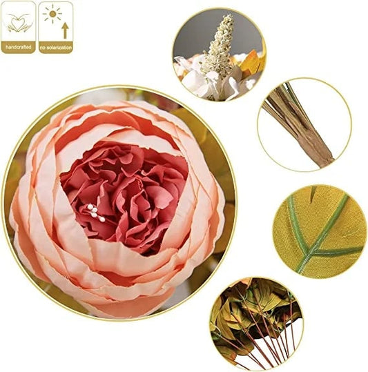 🔥Hot sale 49% OFF——Artificial Peony Flowers Bouquet