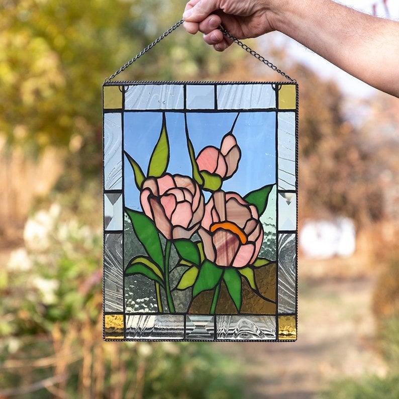 🎉 Last Day Promotion-50% OFF 🎉-Cardinal Stained Glass Window Panel