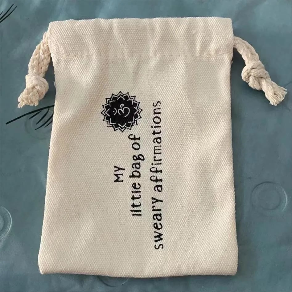 🎁Hot Sale 49% OFF✨-Funny Affirmation Card Gift With Storage Pouch🎁