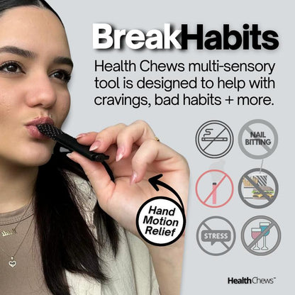 Essential Oil Breathing Stick Silicone Breathable Chewable Stick