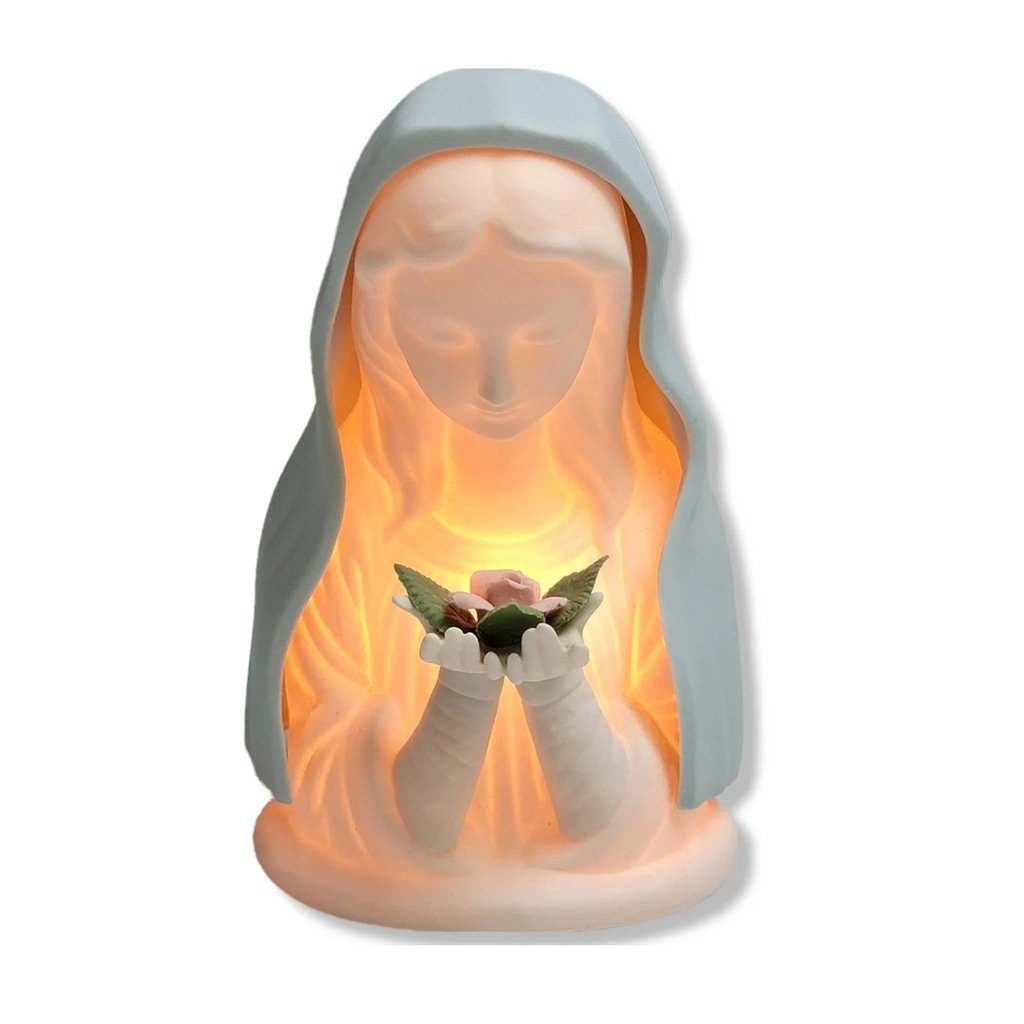 Virgin Mary Prayer Night Light