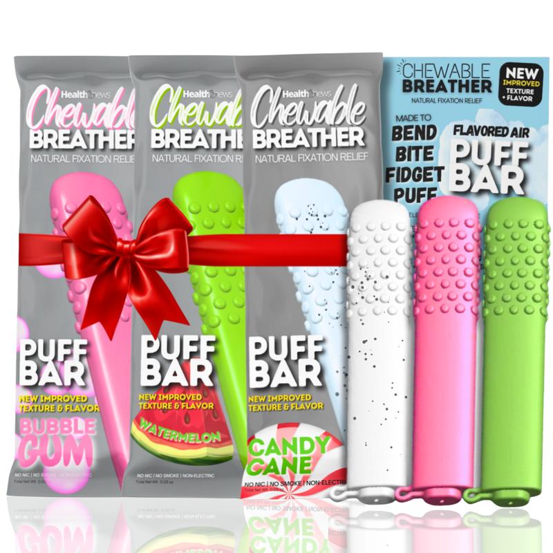 Essential Oil Breathing Stick Silicone Breathable Chewable Stick