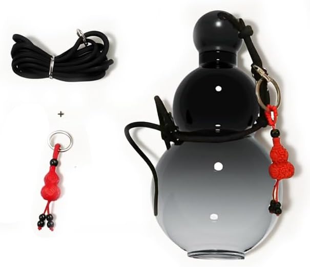 Gourd Water Bottle 30oz Chinese Retro-Inspired