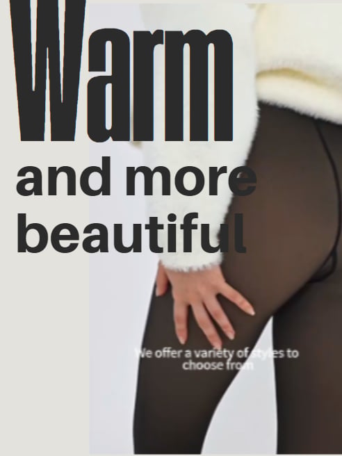 THE ORIGINAL MAGIC FLEECE LINED LEGGINGS - S TO XL