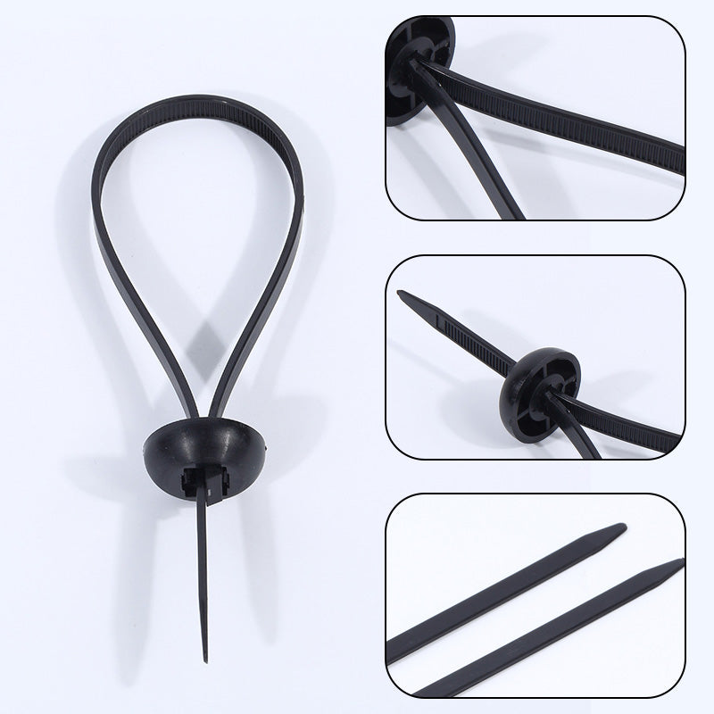 Automotive Baseboard Fixing Head Nylon Tie